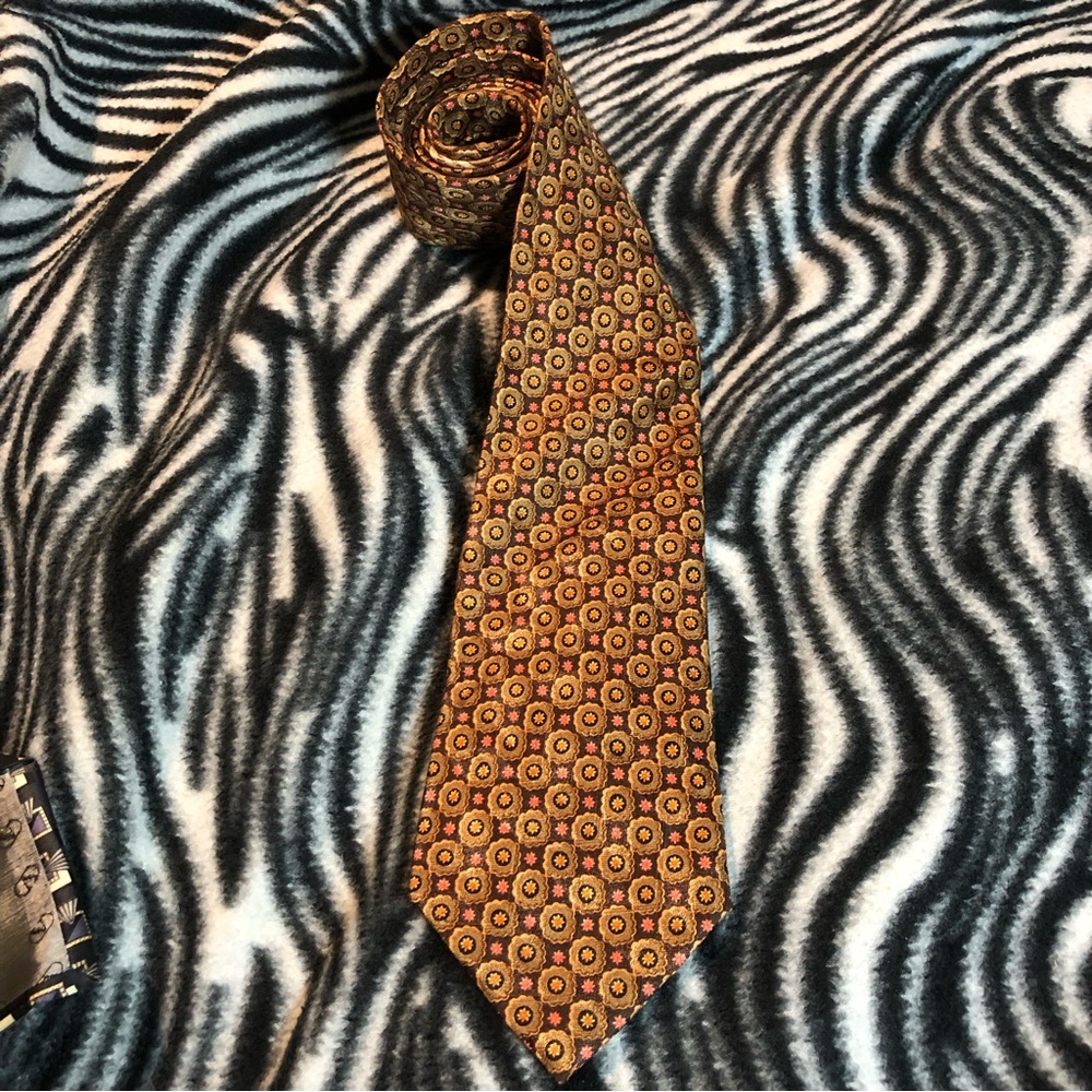 Bronze Ermenegildo Zegna Star Tie
